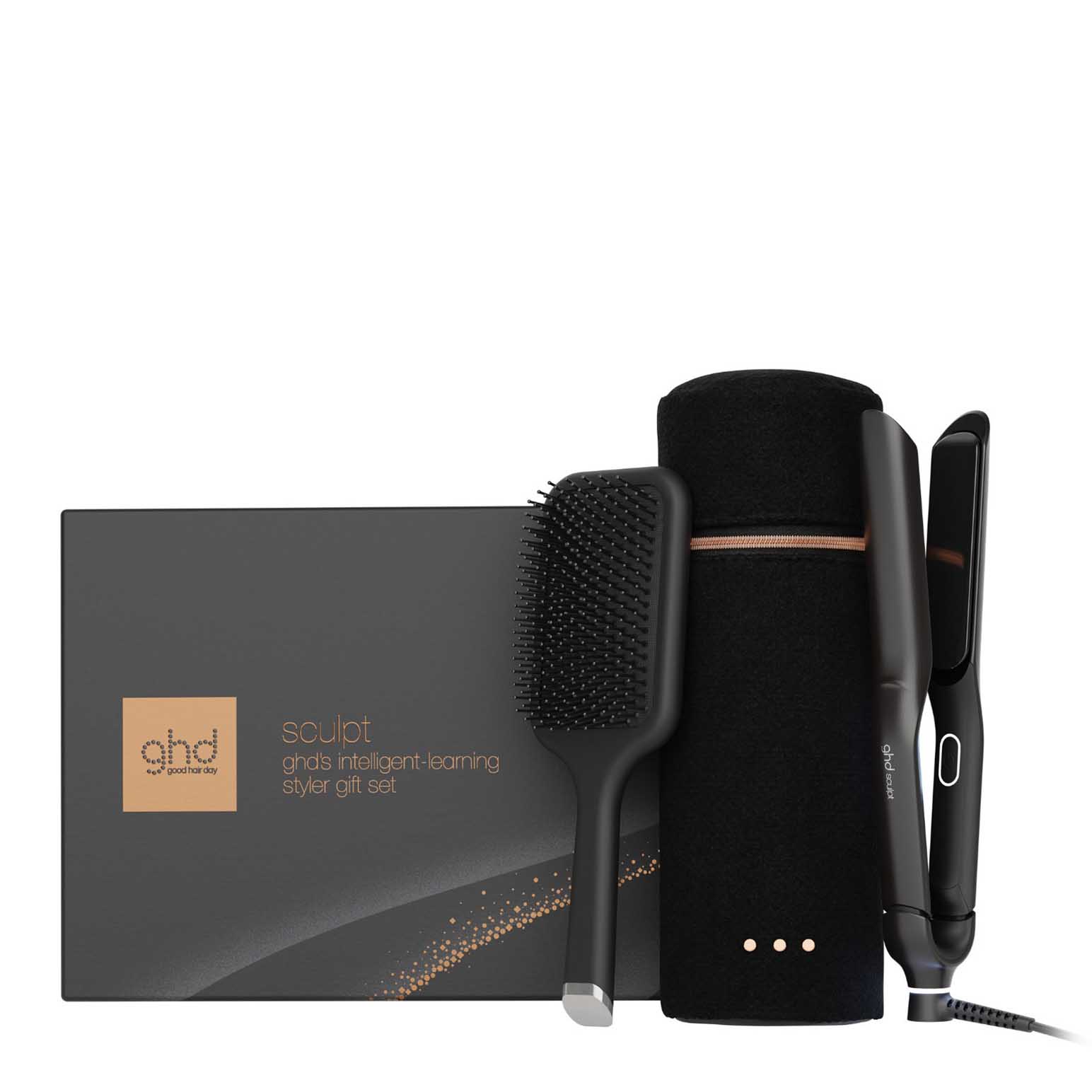 ghd Sculpt Straightener Gift Set in Black