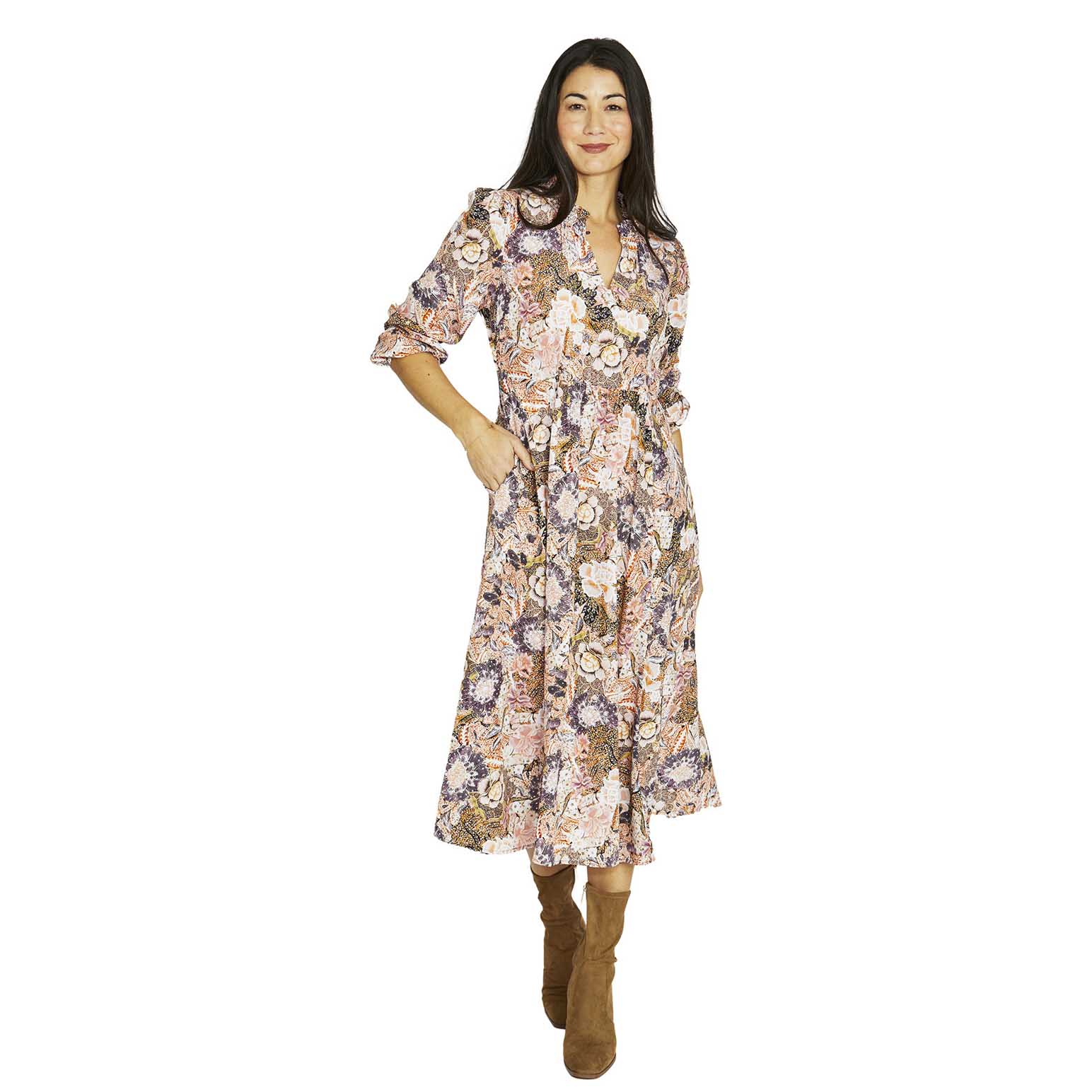 Jump Delicate Paisley Dress