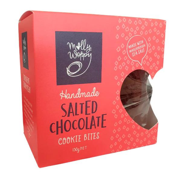 Molly Woppy Salted Chocolate Cookie Bites 125g