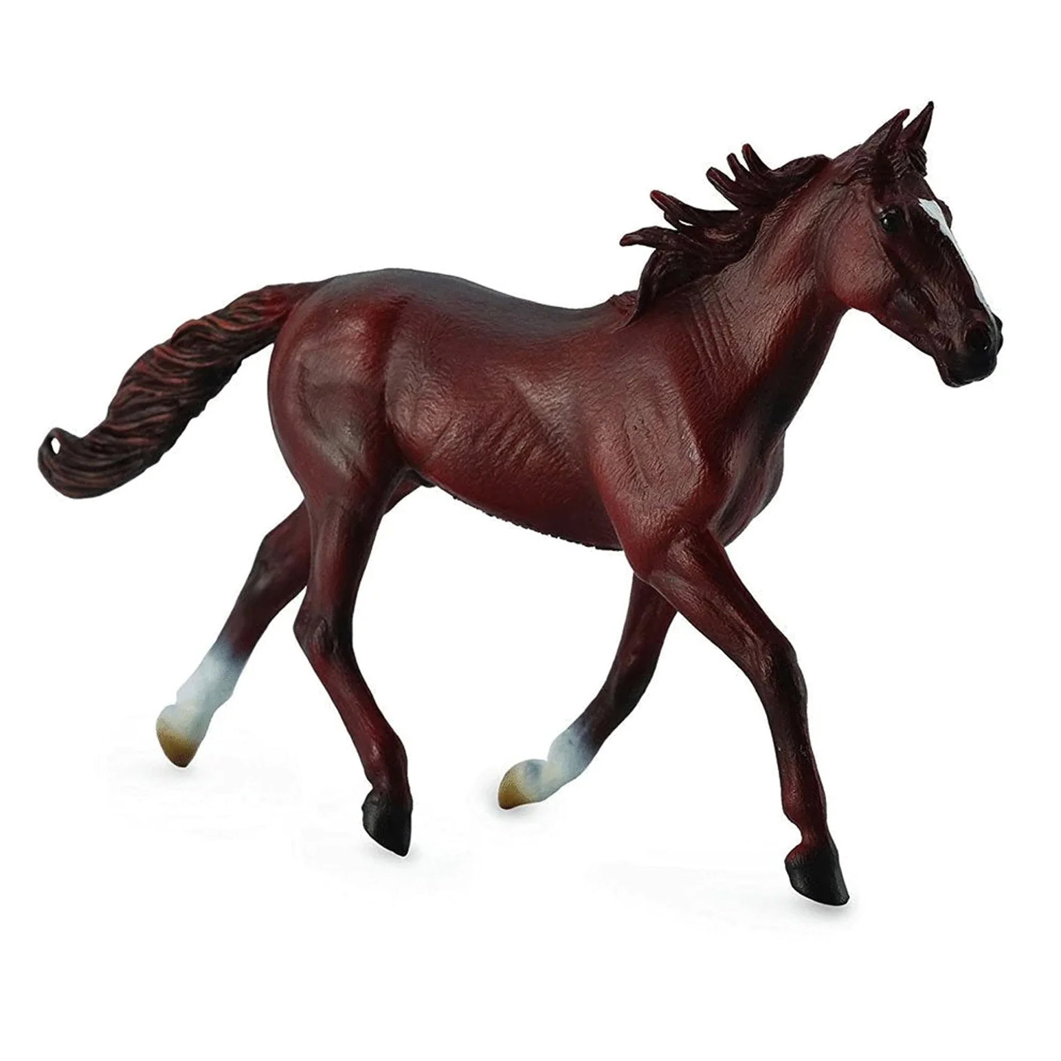 CollectA Standardbred Pacer Stallion Chestnut