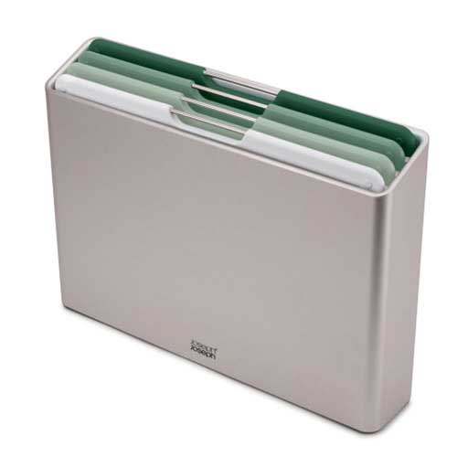 Joseph Joseph Folio™ 4-Piece Chopping Board Set - Sage