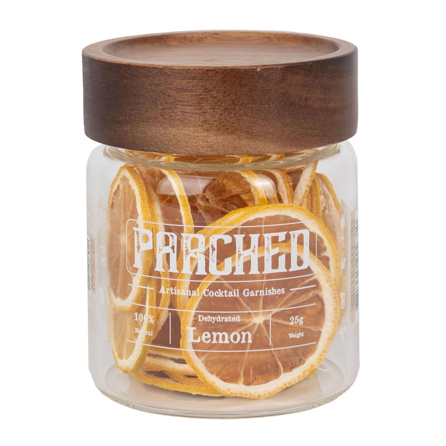Parched Cocktail Garnish Lemon Jar 25g