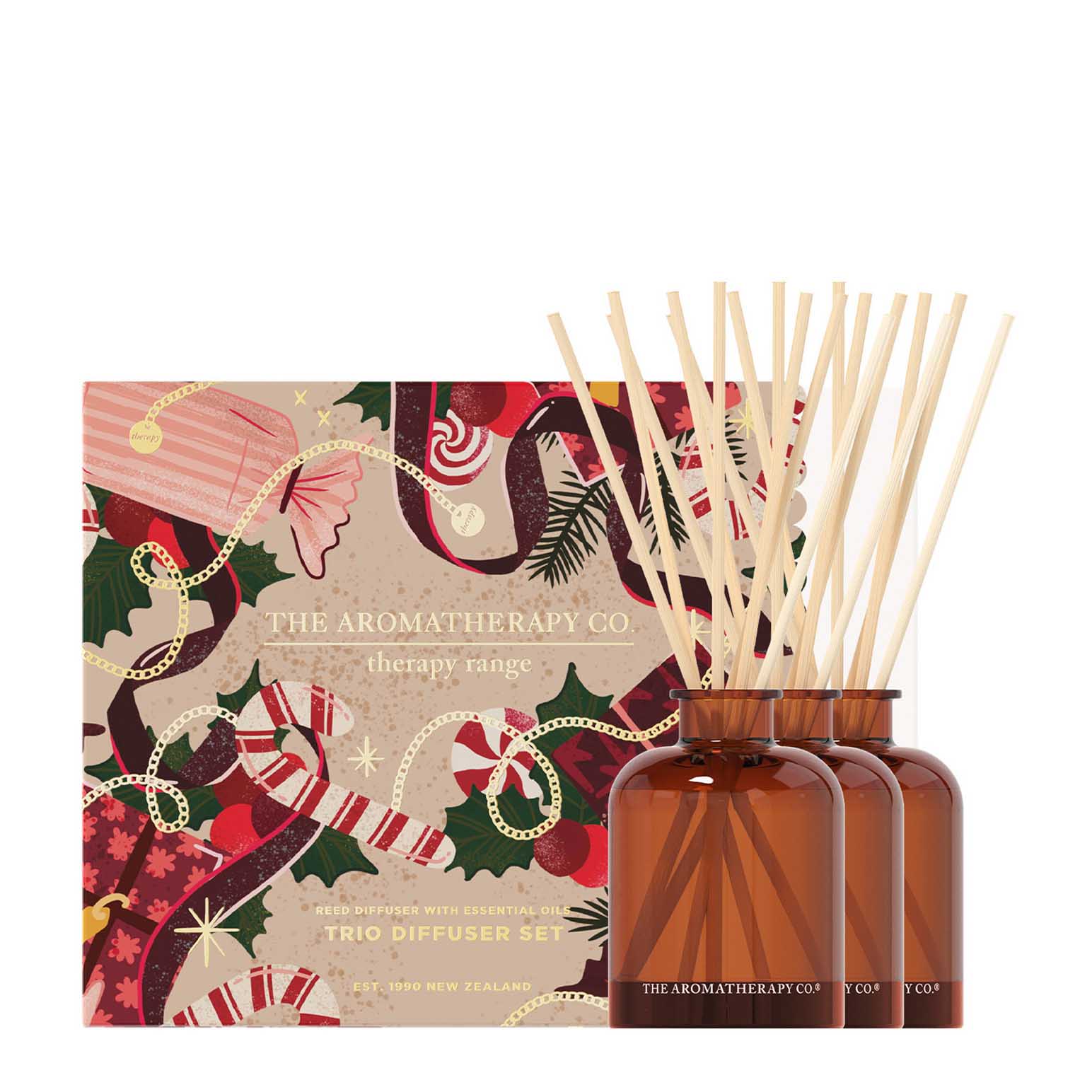 Therapy Diffuser Trio Gift Set - Relax, Restore & Soothe