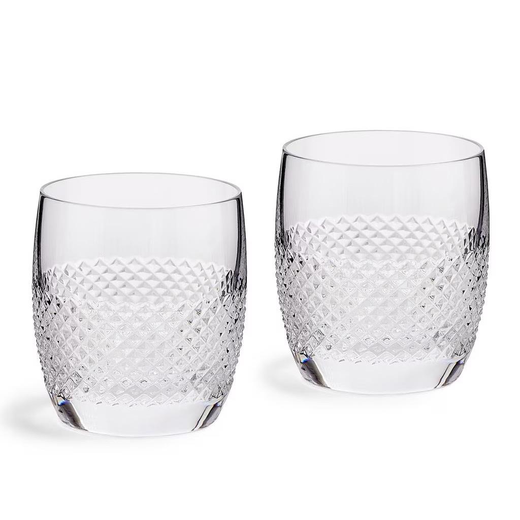 Vera Wang Diamond Mosaic Tumbler Pair 260ml