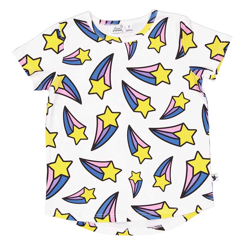 Kissed By Radicool Shooting Stars Tee