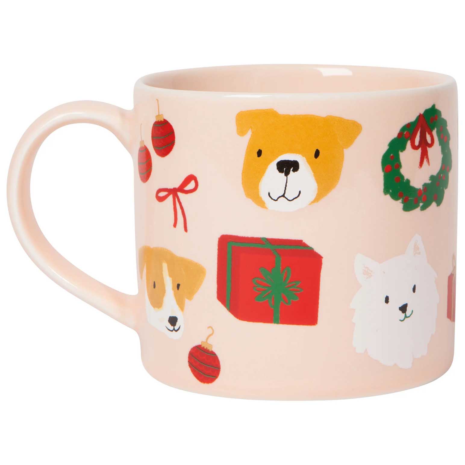 Danica Holiday Hounds Christmas Mug