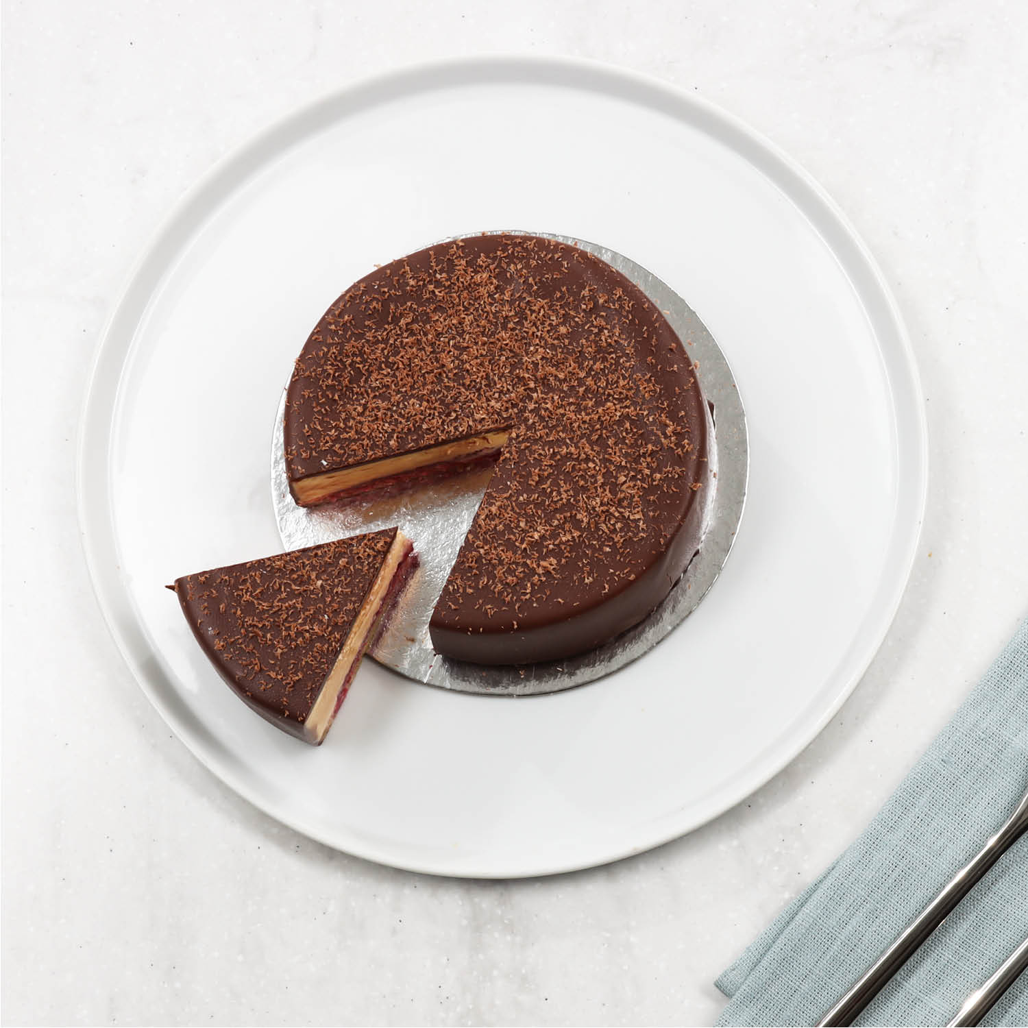 Ballantynes Freezer Favourites White Chocolate Mousse Cake