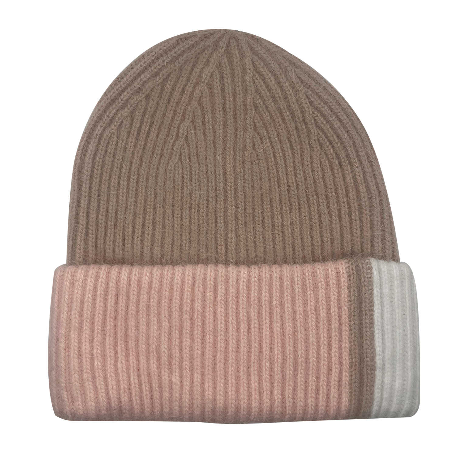 Headstart 3 Colour Angora Blend Hat