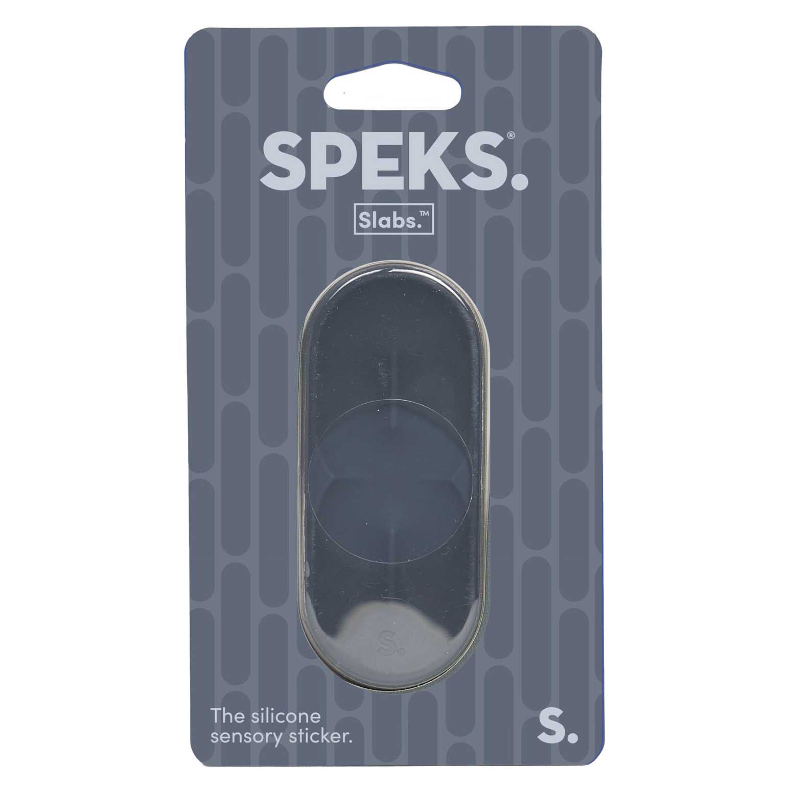Speks Slabs Tab Sensory Sticker - Path Grey