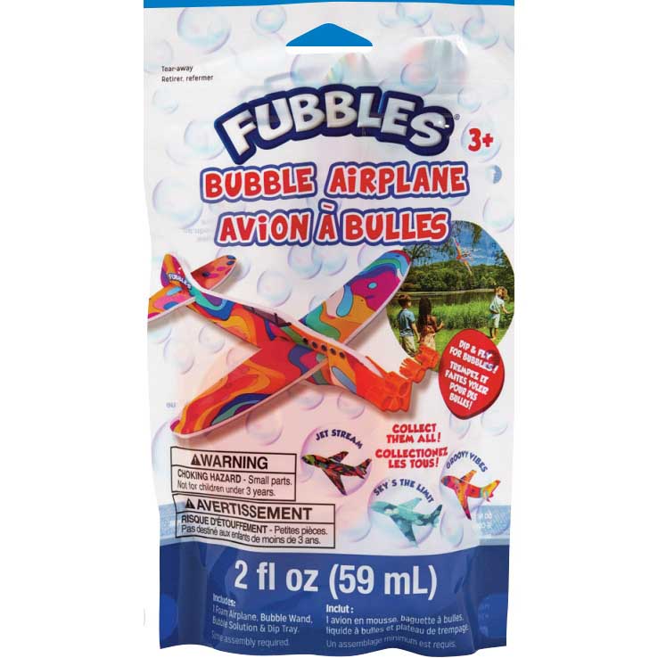Fubbles Fubbles Bubble Airplane