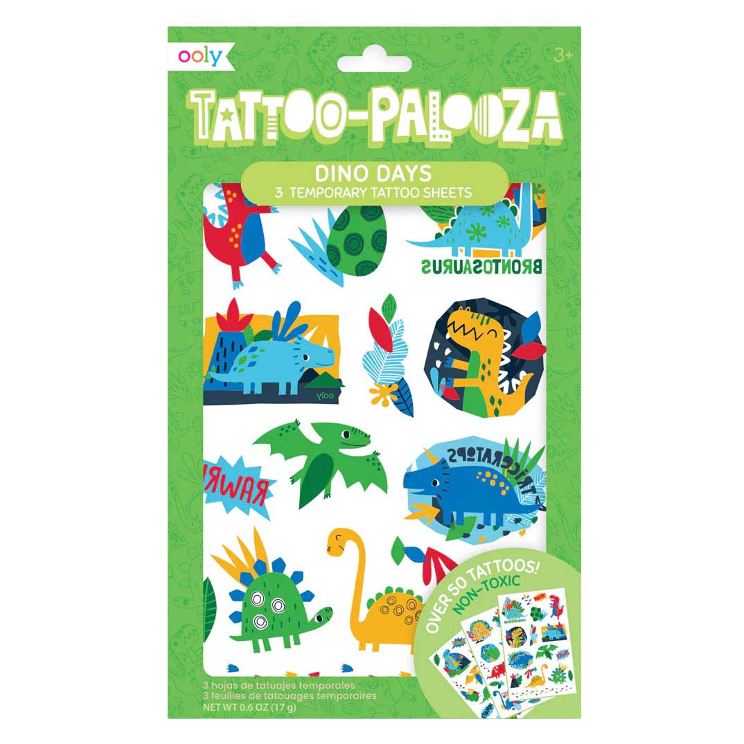 Ooly Temporary Tattoos - Dino Days