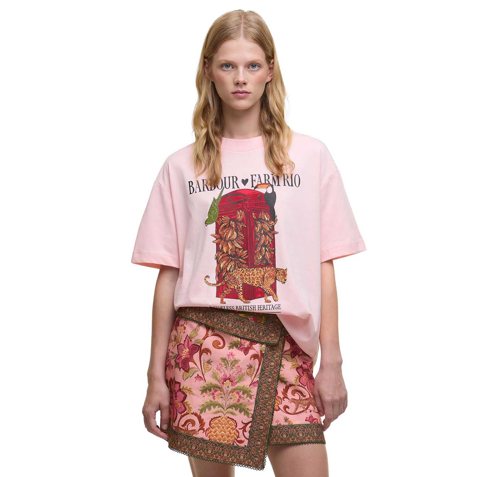 Barbour X FARM Rio Maria Clara T-Shirt