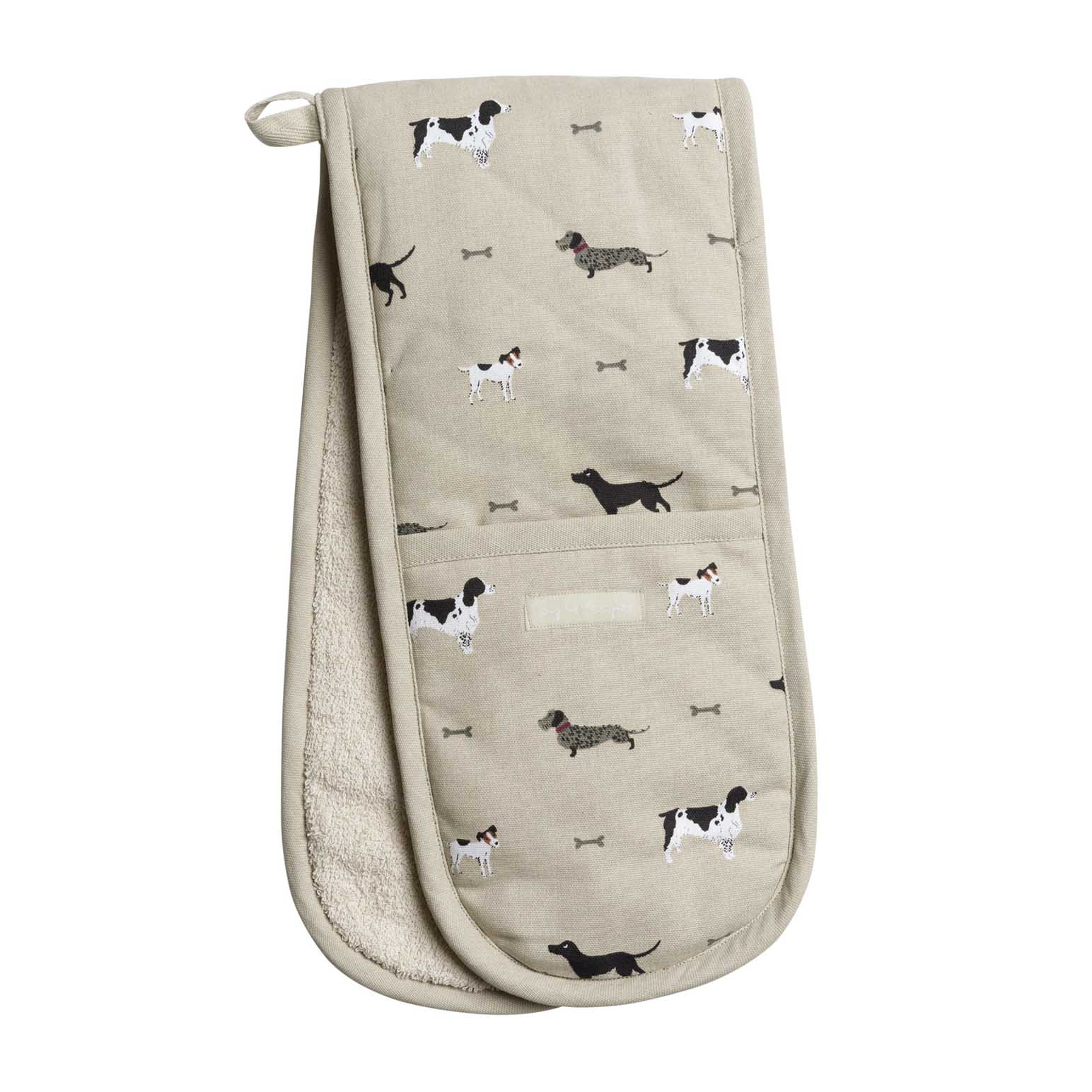 Sophie Allport Double Oven Glove Woof