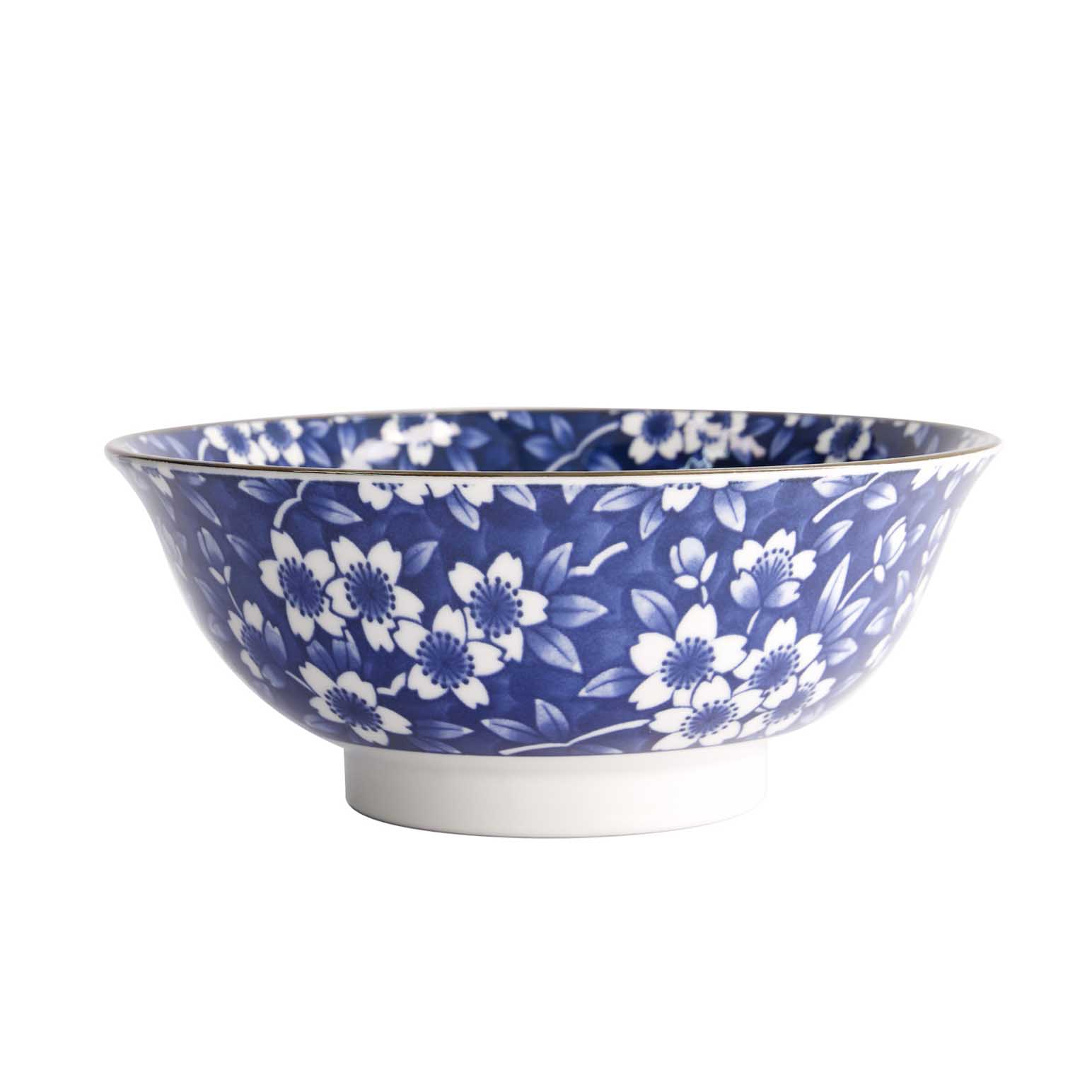 Tokyo Design Studio Tokyo Blue Sakura Ramen Bowl 21x8.5cm