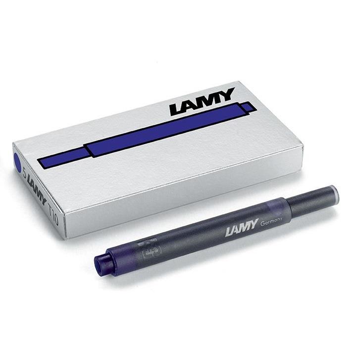 LAMY T10 Ink Cartridges (Pk 5) Blue-Black