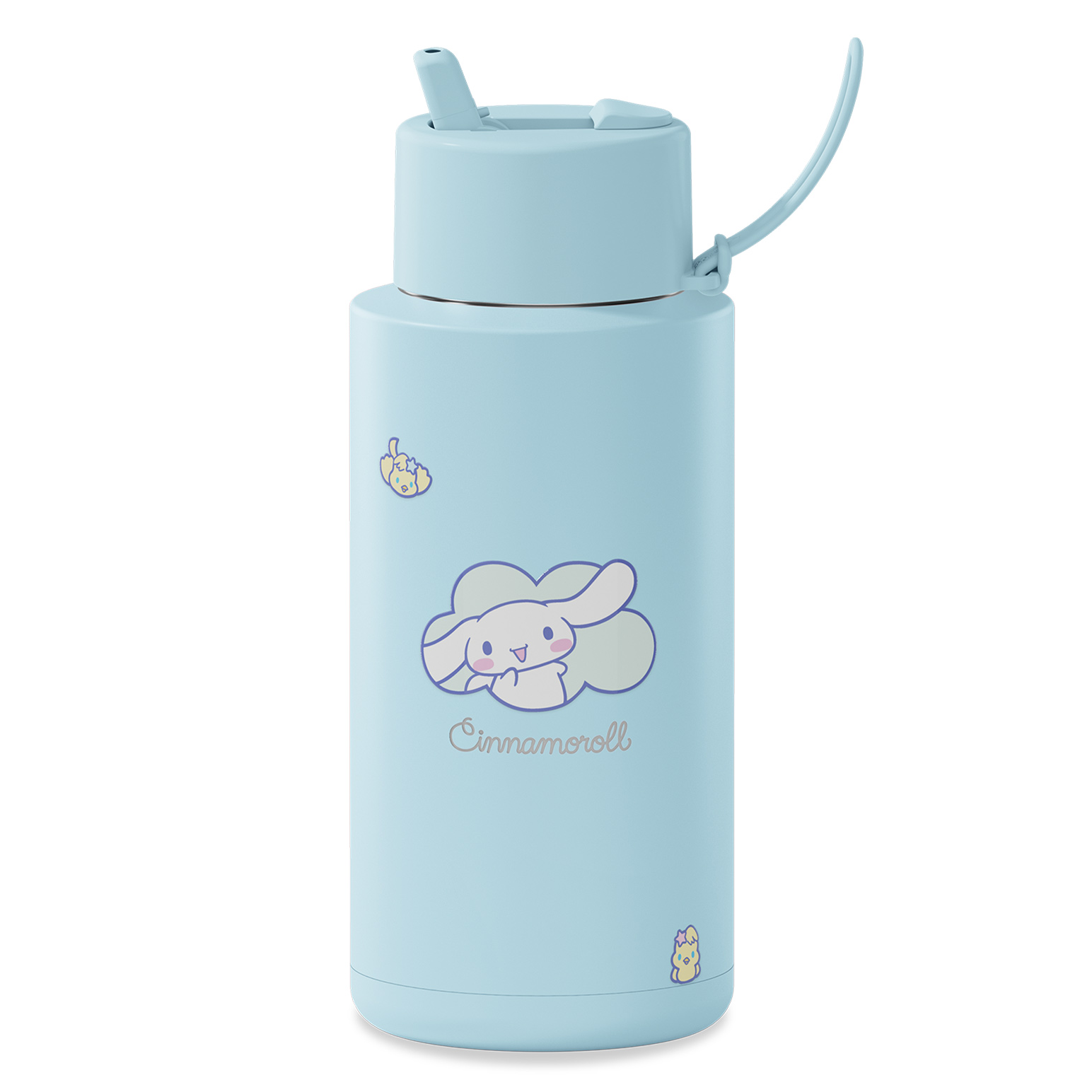 frank green 34oz Ceramic Bottle with Flip Straw Lid Cinnamoroll