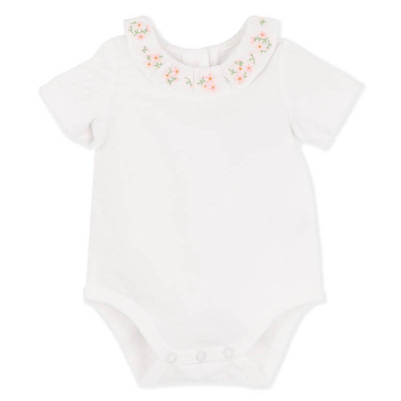 Bébé Tess Emb. Collar Bodysuit