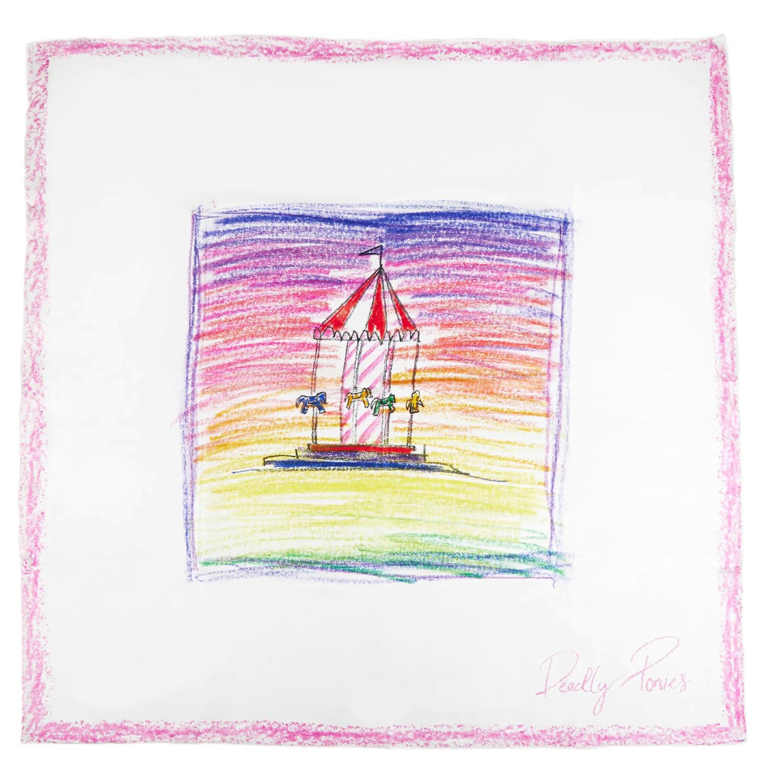 Deadly Ponies Carousel Scarf