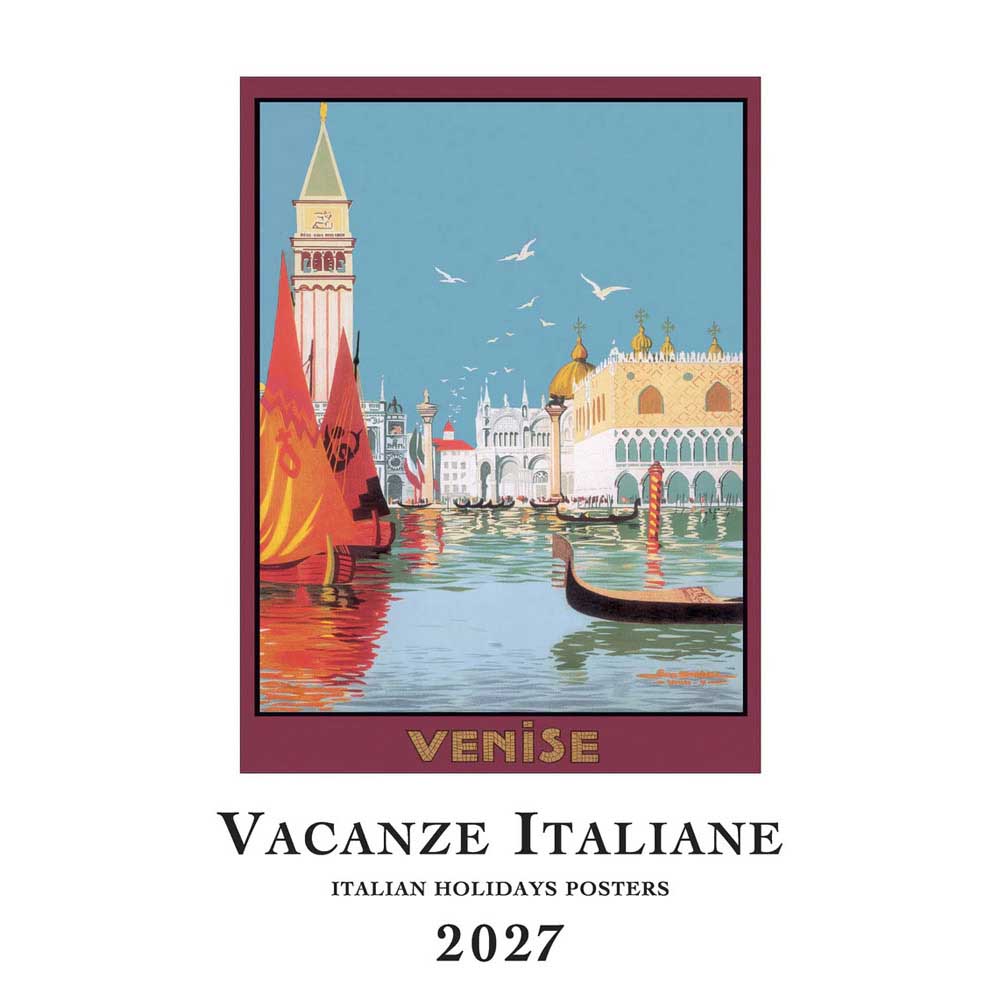 Istituto Fotocromo Vacanze Italiane Italiano Large Art Calendar 2027