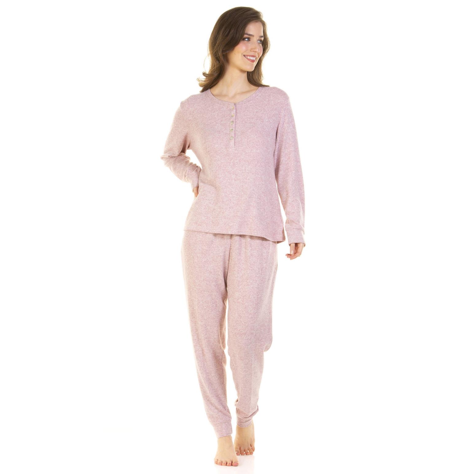 La Marquise Lush Lounge Supersoft Longsleeve Knit Pyjamas