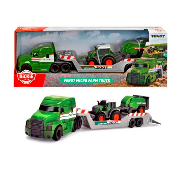 Dickie Toys Micro Fendt Farm Truck