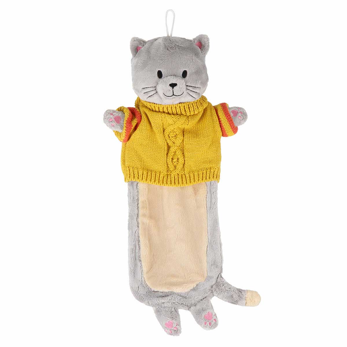 House Of Disaster Hot Water Bottle Cat In Jumper