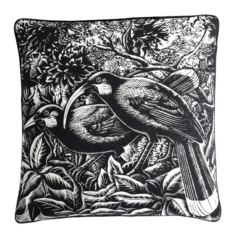 E Mervyn Taylor Nga Huia Cushion Cover