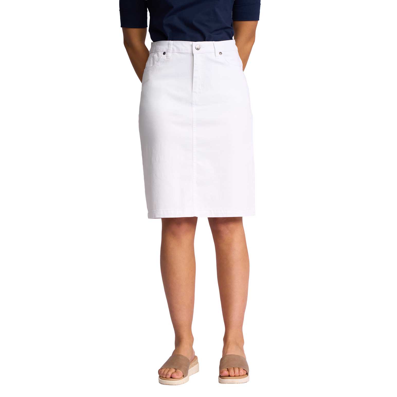 Vassalli Plain Lightweight Skirt