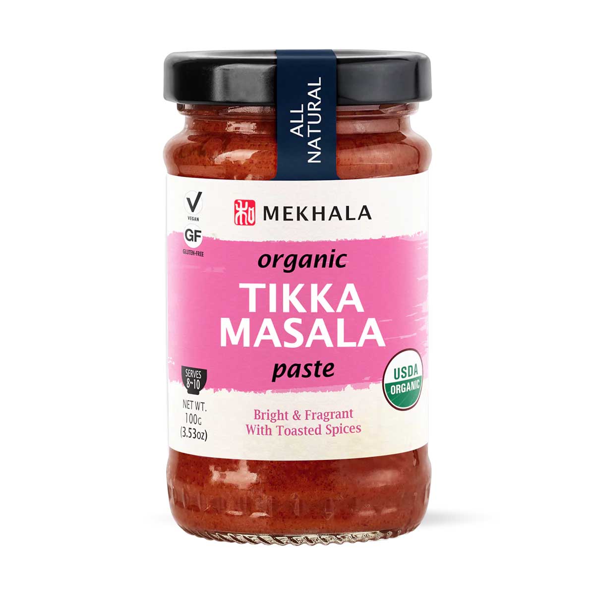 Mekhala Organic Tikka Masala Curry Paste 100g