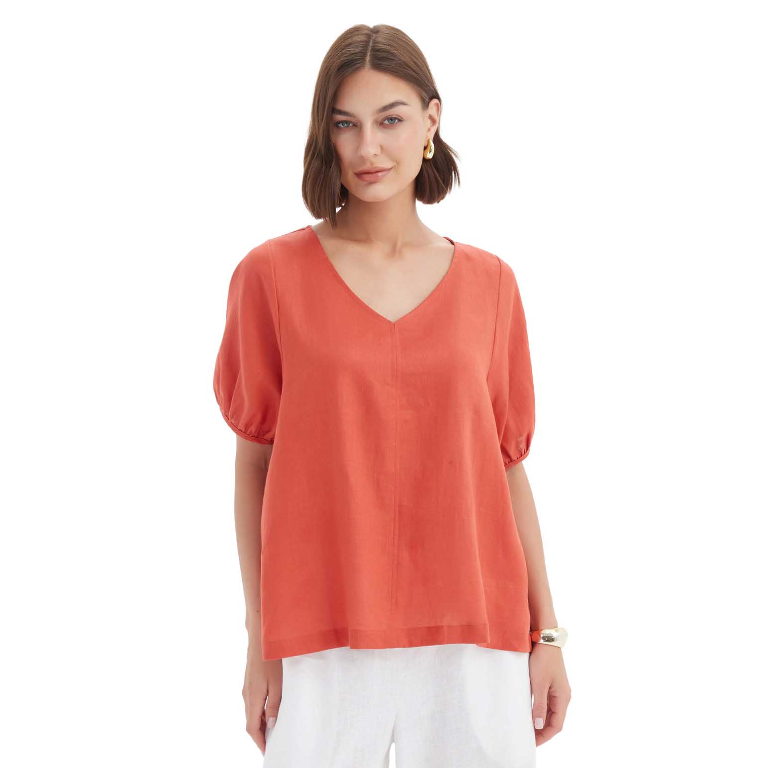 TIRELLI Bishop Sleeve Top