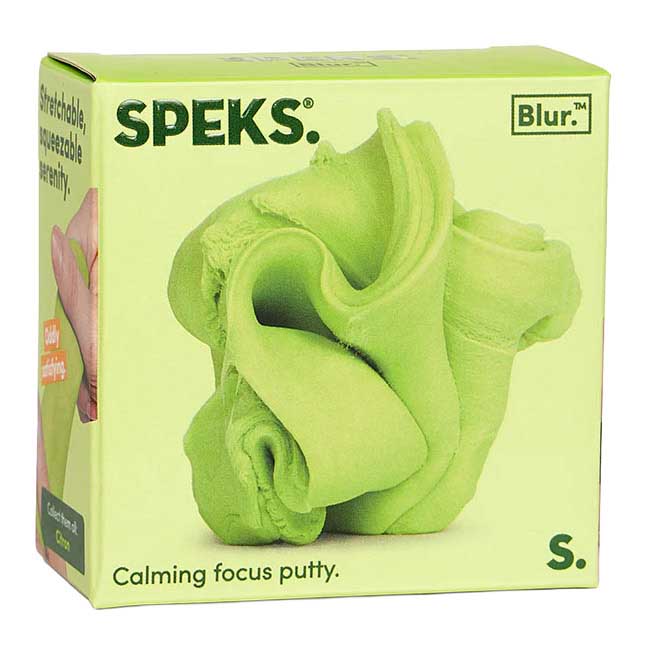 Speks Blur Calming Focus Putty Citron