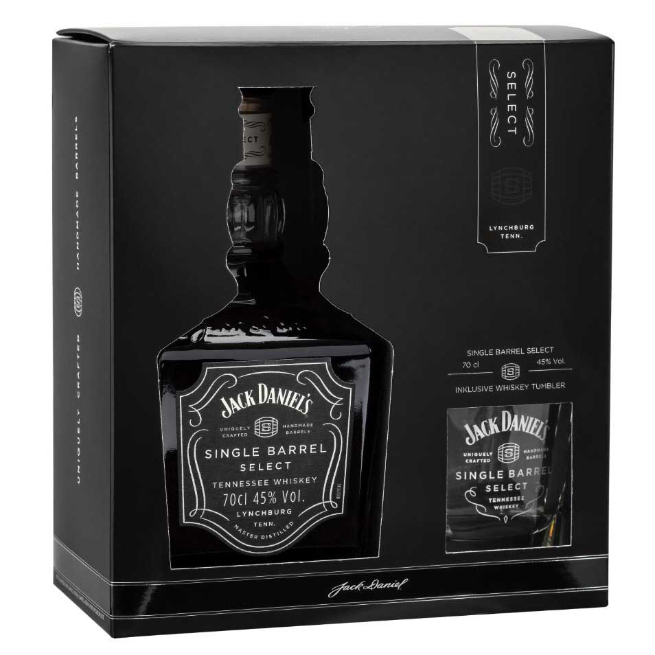Jack Daniels Single Barrel & Glass Giftpack