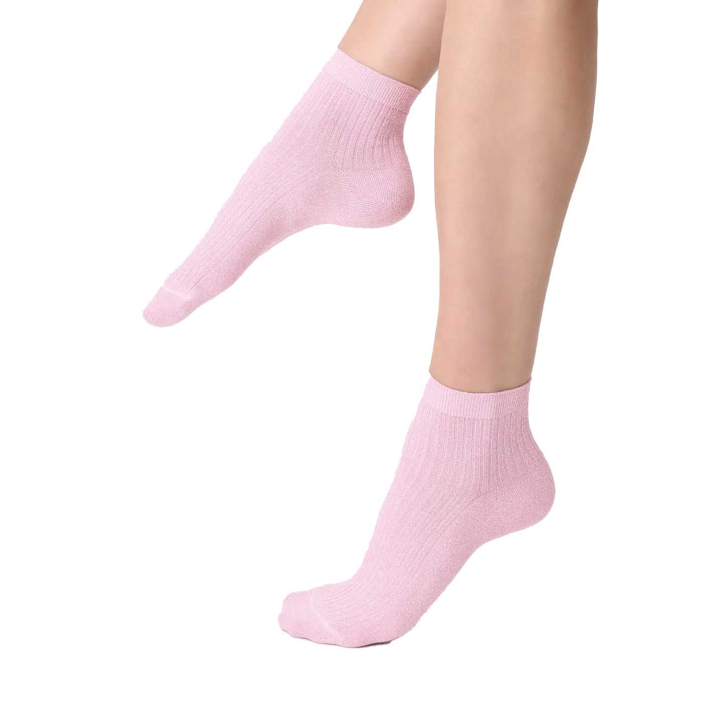 Oroblu Brillant Rib Sneaker Sock
