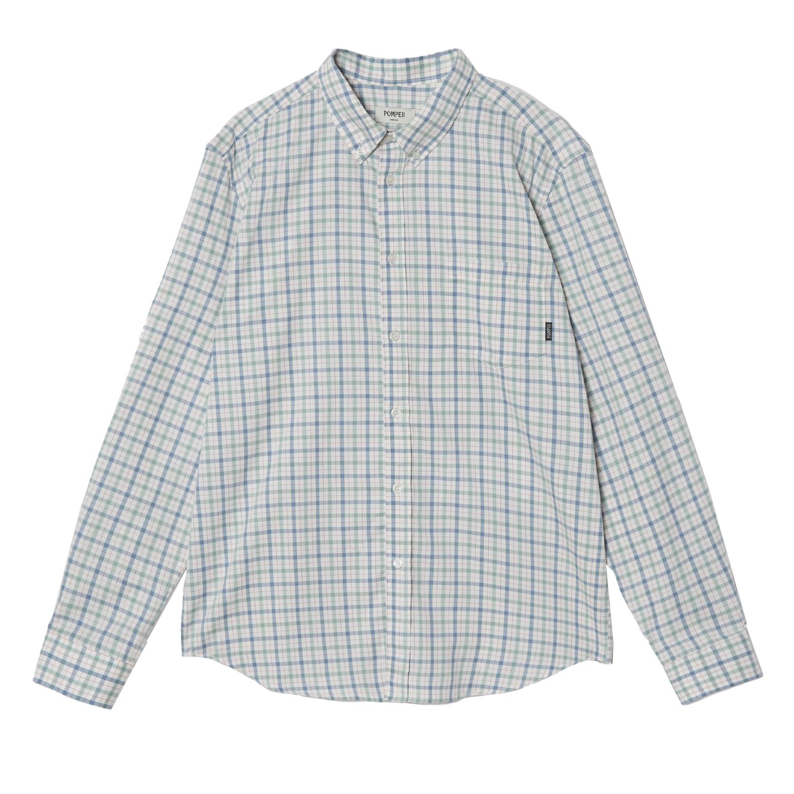 POMPEII Check Cotton Shirt