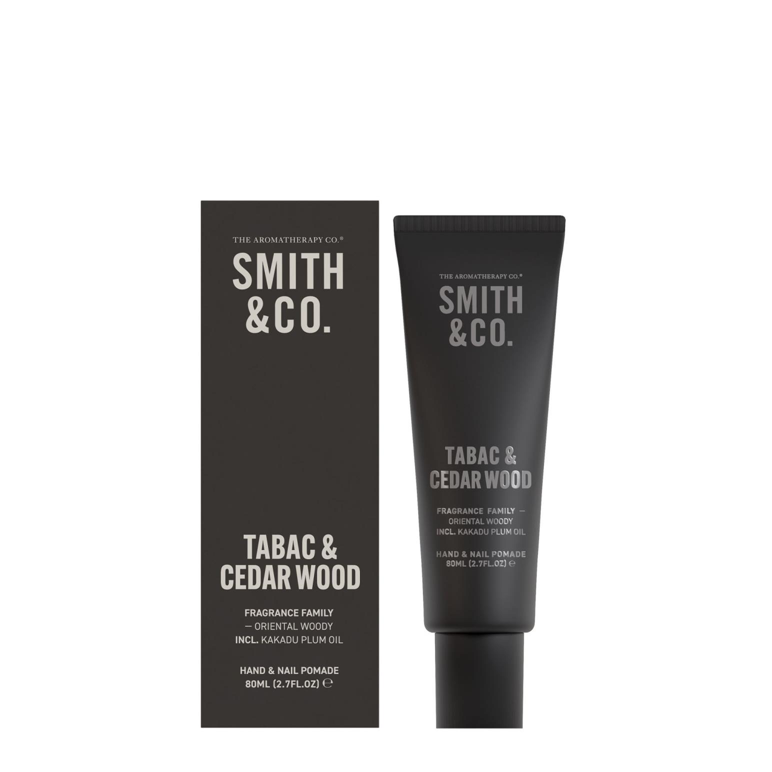 Smith & Co.. Hand & Nail Pomade 80ml - Tabac & Cedarwood