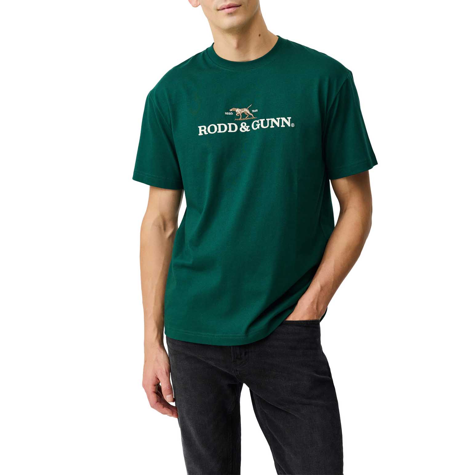 Rodd & Gunn The Peaks Logo Tee