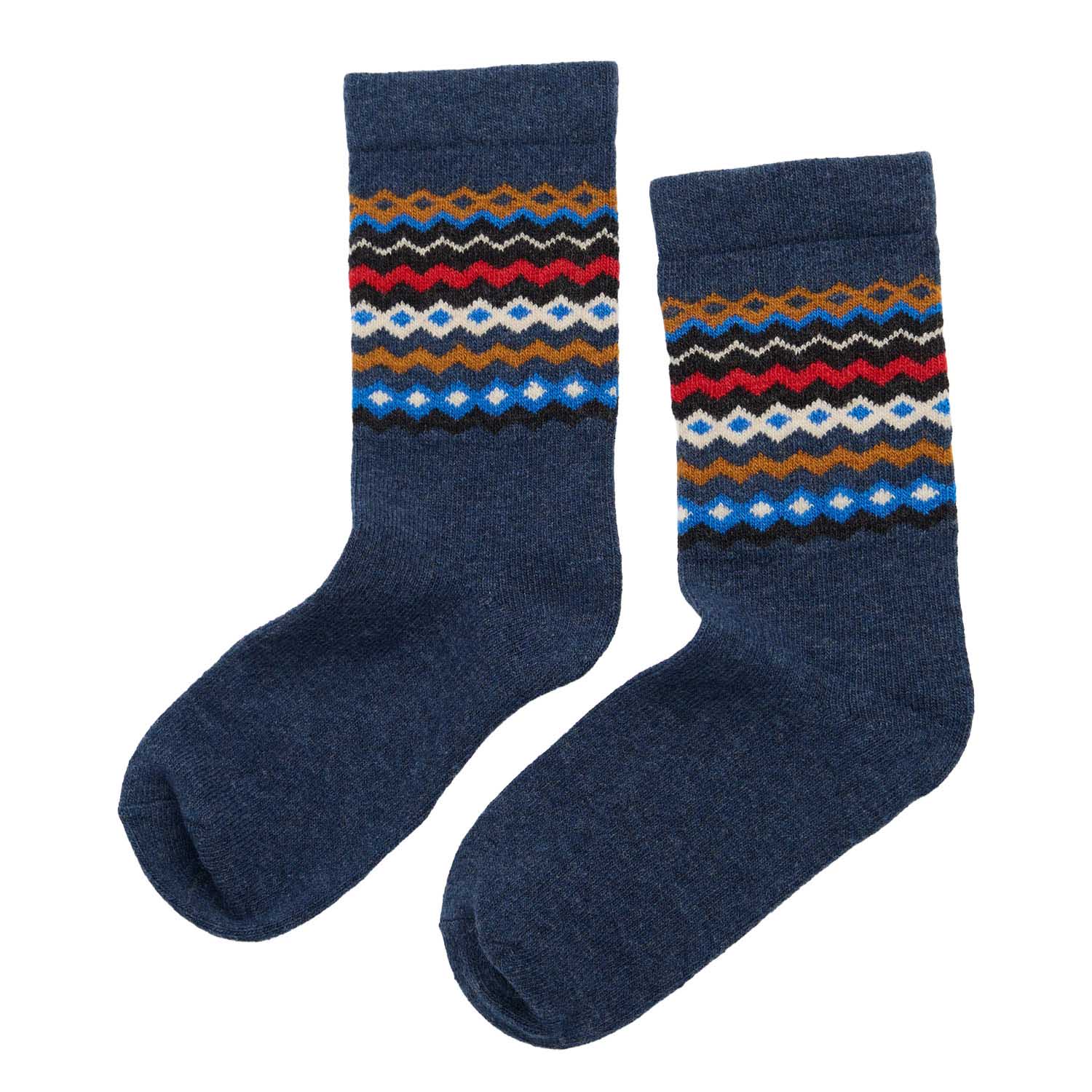 Seasalt Cornwall Fair Isle Socks Sonata Sea Cave
