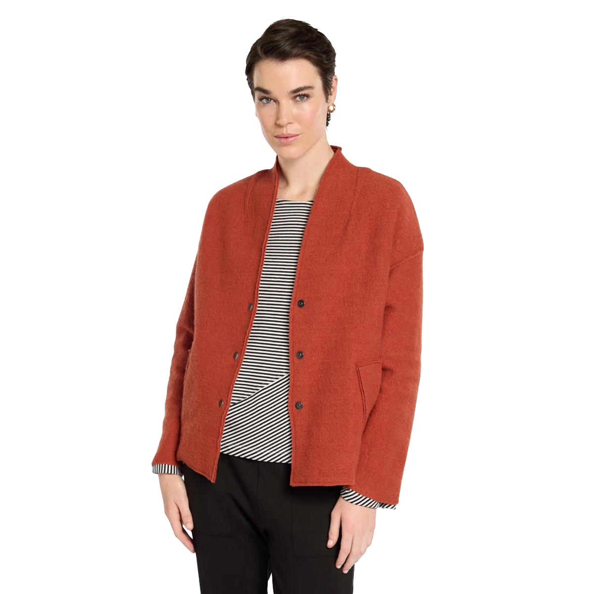 Marco Polo Boiled Wool Jacket