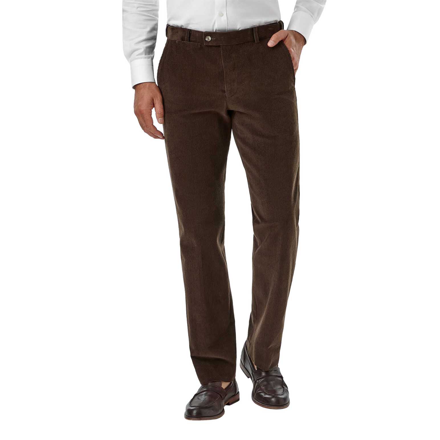 Cambridge Sutton 12W Cord Regular Fit Trouser Flp016