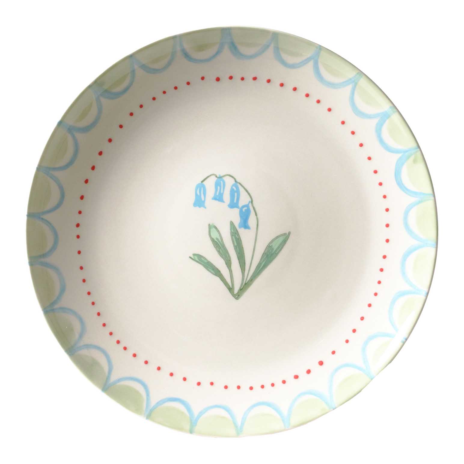 Robert Gordon Cake Plate 32cm - June's Garden Blue Bell