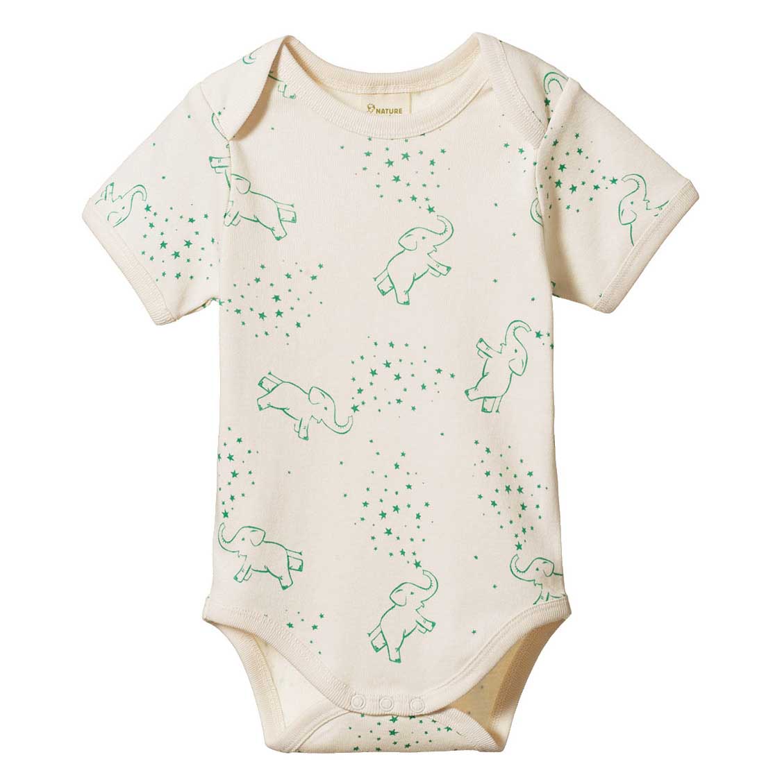 Nature Baby Short Sleeve Bodysuit