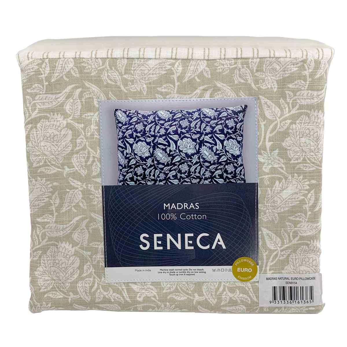 Seneca Madras Euro Pillowcase