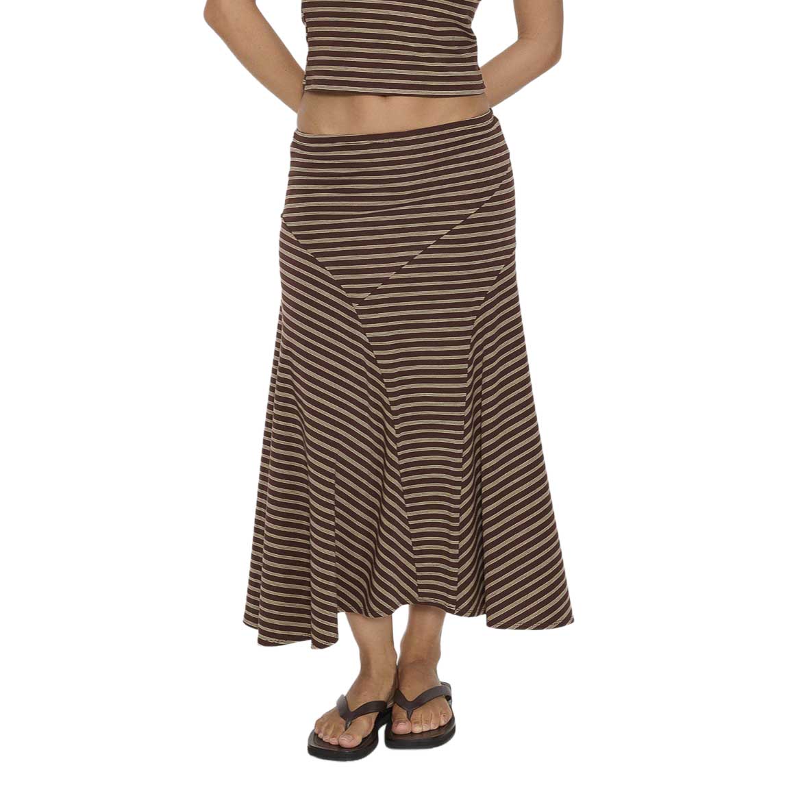 Thrills Best Of Luck Sienna Midi Skirt