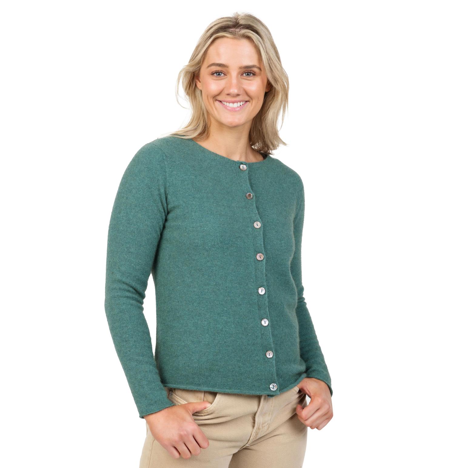 Native World Paua Shell Cardigan