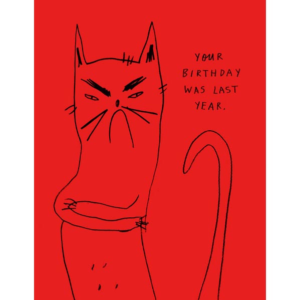 Vevoke Card Bitter Kitty