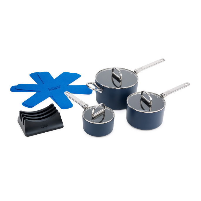 Joseph Joseph Space 3-Piece Non-Stick Saucepan Set
