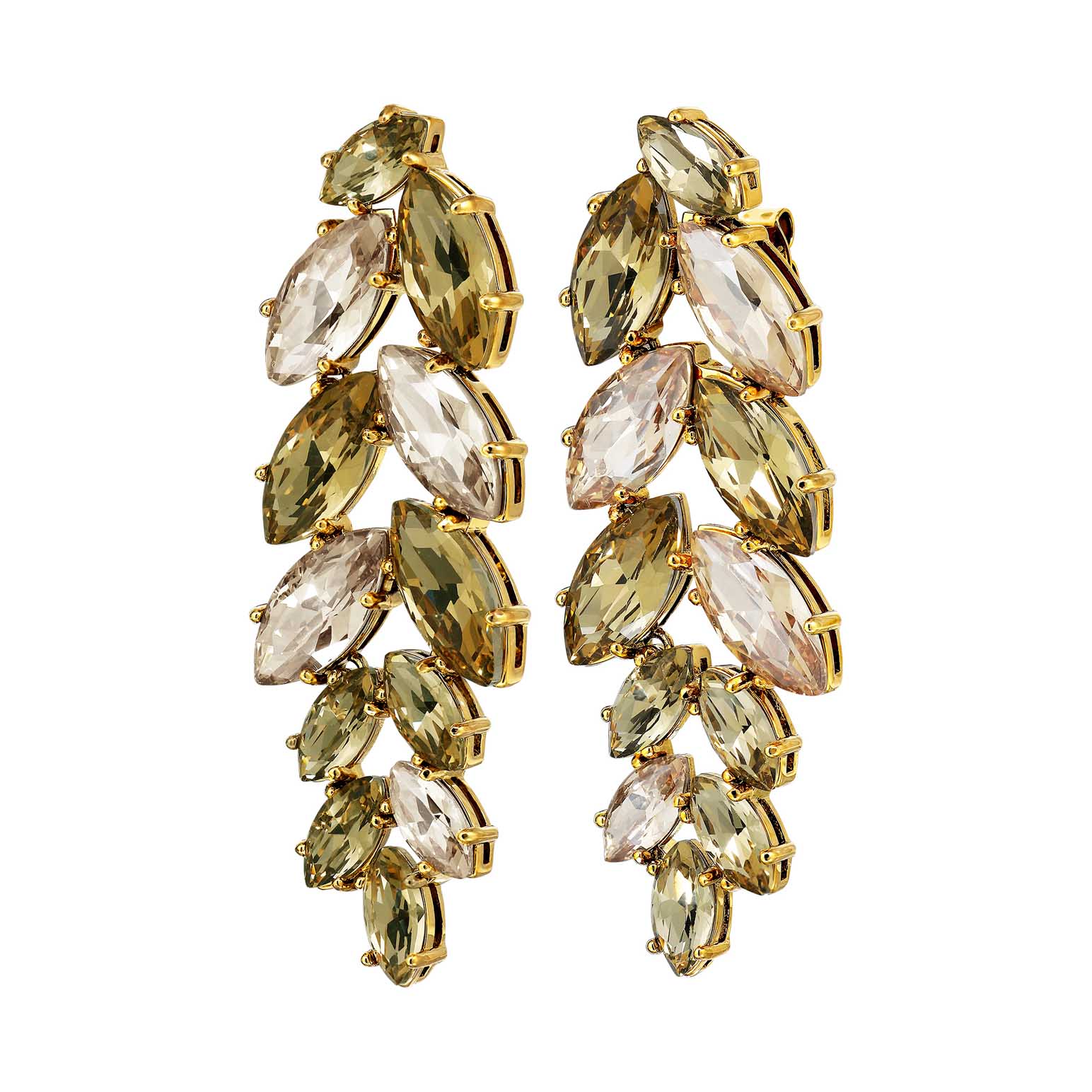 Leaf Earrings Banyan Earrings Dyrberg Kern Banyan Earring