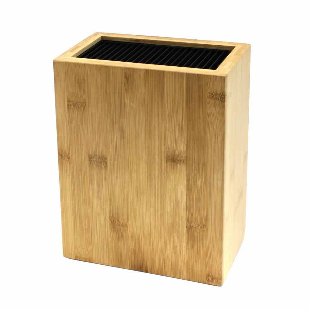 Icon Chef Universal Knife Block Plus Bamboo