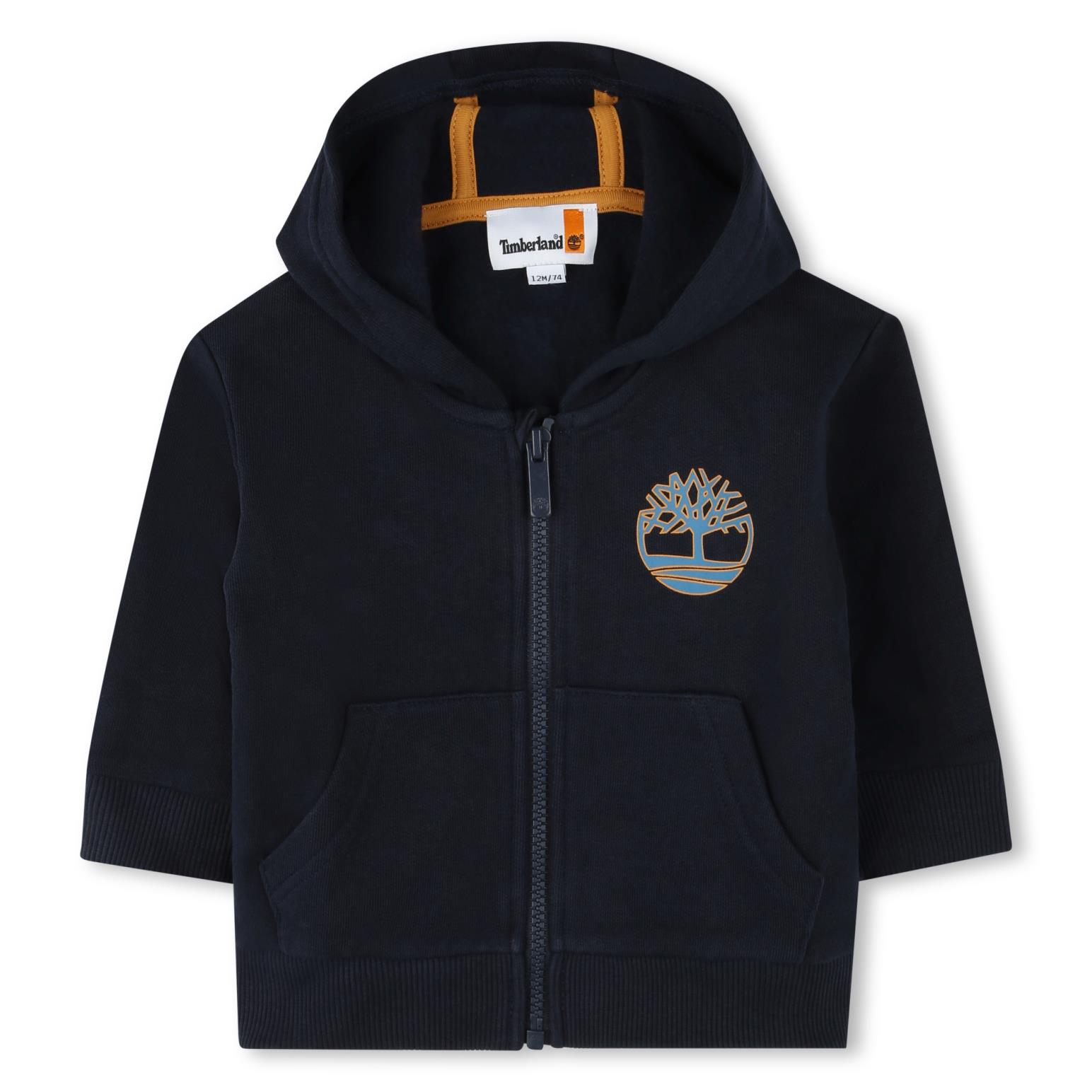 Timberland Zip-Up Hooded Sweatshirt6M - 18M