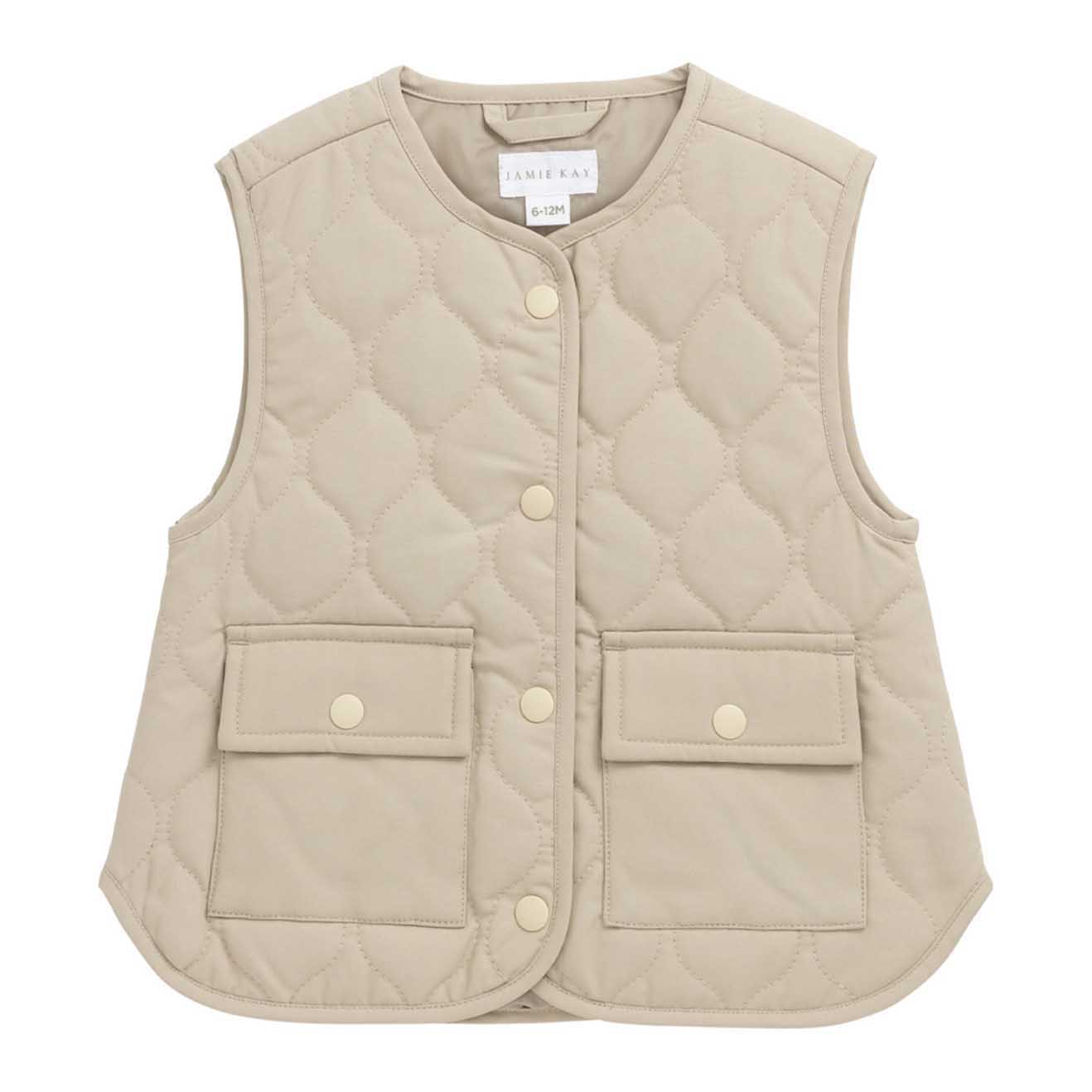 Jamie Kay Arie Puffer Vest 6M-2Y